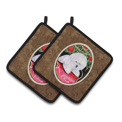 Cuisinier poignée bichon frisé de l’allée des fêtes bichon Anne