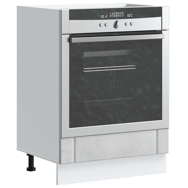 Kadlec Oven Cabinet, Concrete Grey
