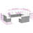 Vidaxl Garden Sofa Set-114254110-114254111