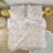 Lulu Purple Reversible 100% Cotton Printed Floral 3-Piece Twin Comforter Set-1064993554