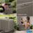 Emperic Design 100 Gallon Water Resistant Resin Lockable Deck Box-98642866