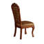 Chaise d'appoint rembourrée (ensemble de 2)
