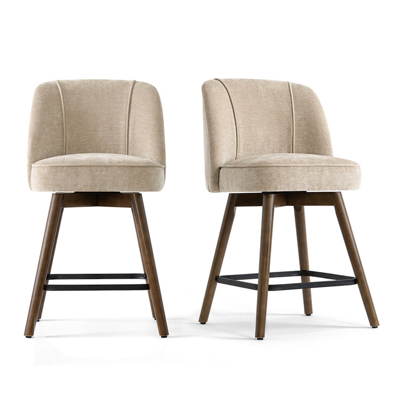 Tabouret de bar rotatif 25,5 po, Gruau