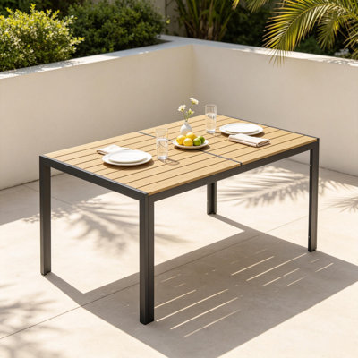 59" Rectangle Patio Dining Table