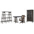 Desk With Chair Bookshelf And Door Bookcase