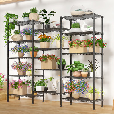 Obren 62.6'' W Metal Shelving Unit