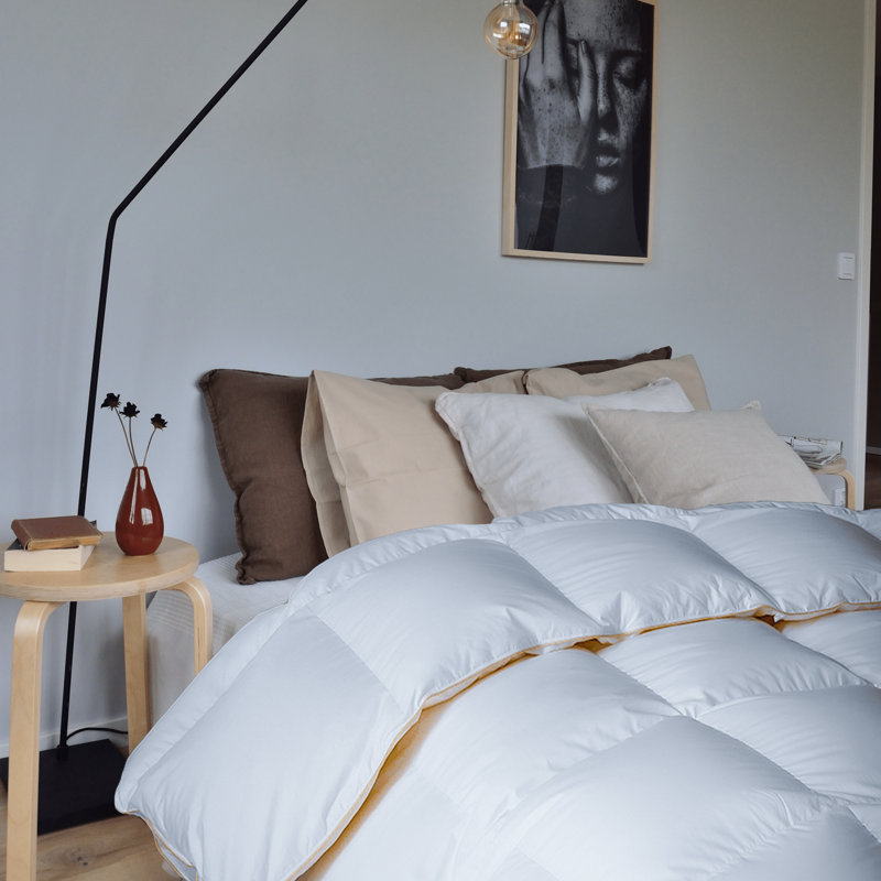 Budapest 750 Fill Power Summer Hungarian White Goose Down 500TC Comforter, California King