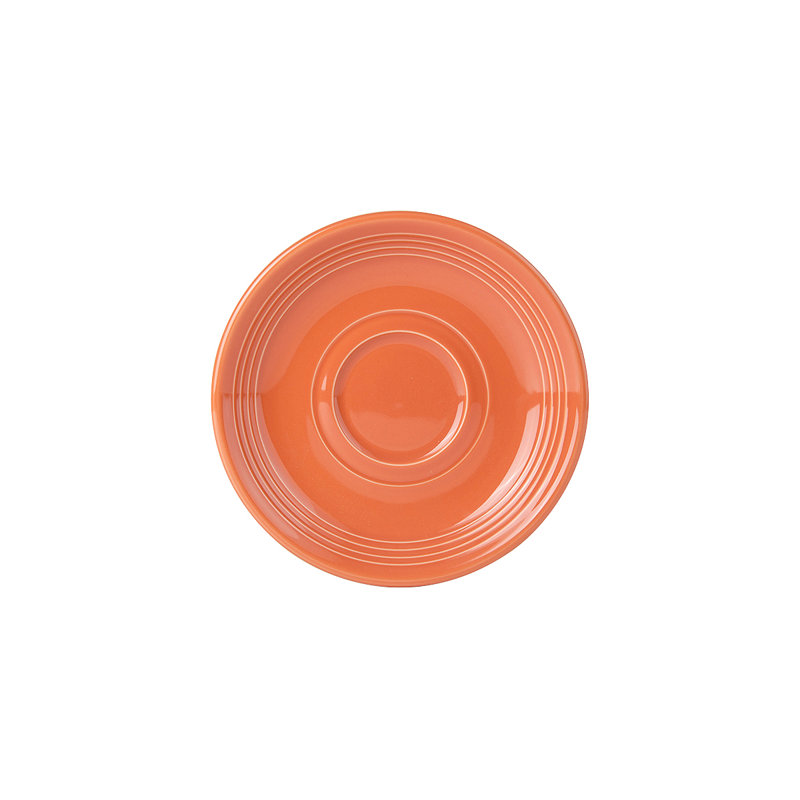 Soucoupe 6 "Concentrix, Orange