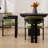 Wooden Upholstered Barrel Dining Chairs (Set of 2)-1288181014