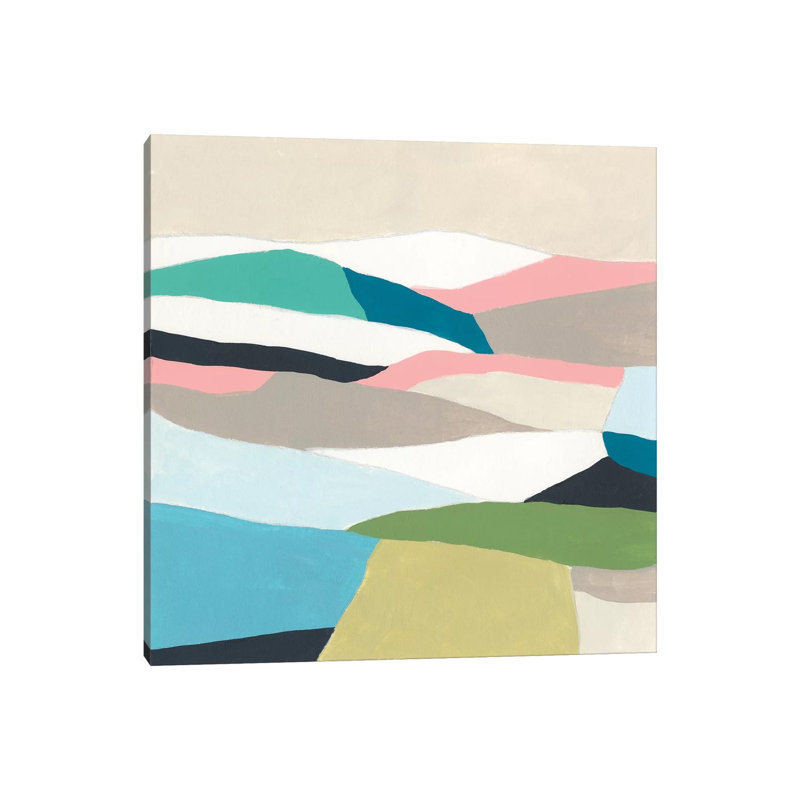 Layerscape II by June Erica Vess - Wrapped Canvas Print, 30.48cm H x 30.48cm W
