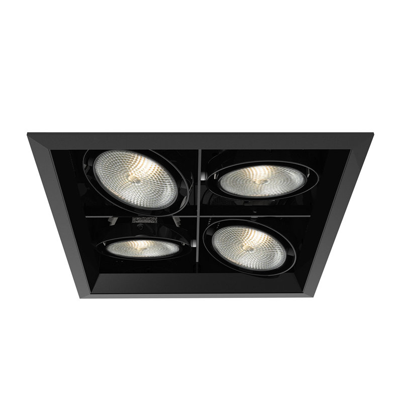 Remodel Recessed Lighting Housing, Black