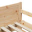 Bed Frame with Headboard Engineered Wood Kid Modern Child's Structure-797753461