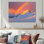 Rainbow Over The Snowy Peaks II - Rainbow Large, art mural