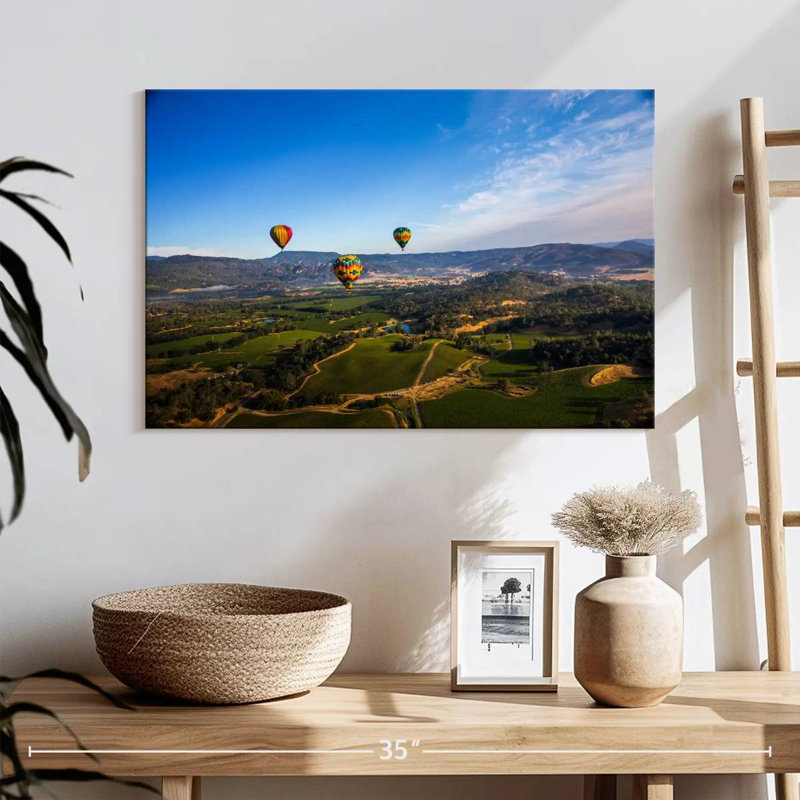 Montgolfières Alvord Napa Valley, H 16 po x l 24 po
