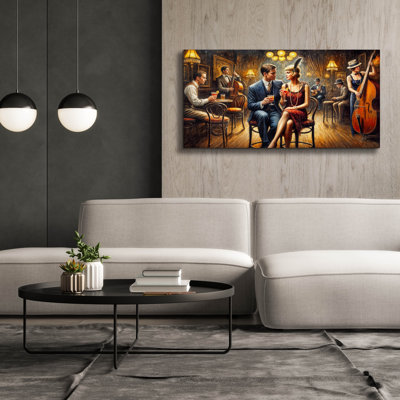 Lark Manor™ 'Chicago Speakeasy' by Rey Klimt Canvas Wall Art