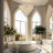 10-Light Dimmable Modern Crystal Chandeliers Tiered Chandelier Lights for Dining Room Light Fixture