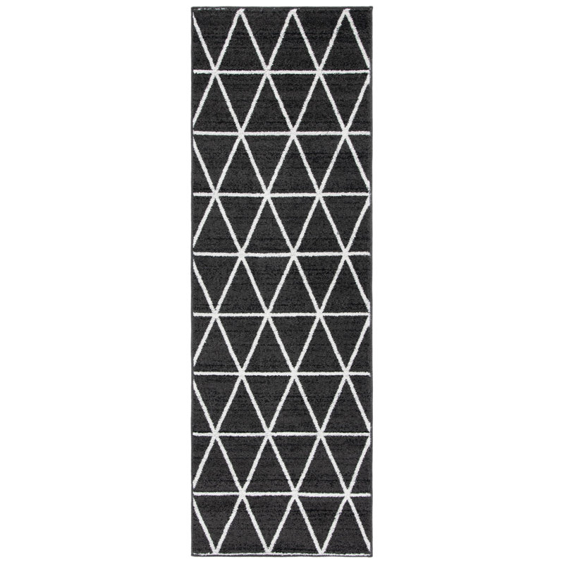 Adirondack Performance Geometric Rug, Runner 2'6" x 8'