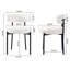 Neshaun 75.95cm H Upholstered Metal Side Chair-2056511917