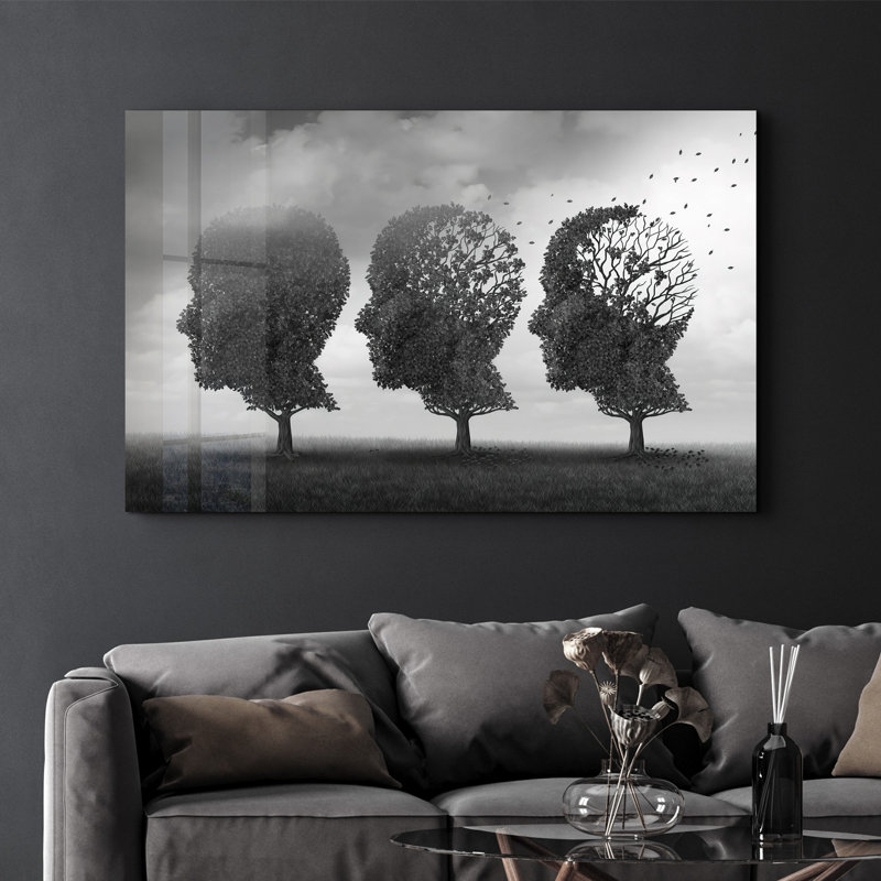 Elegant Tempered Glass Wall Art Painting, 13.8 x 21.7 inches | 100% Tempered Glass, Thickness: 0.16 inches | UV Printed for Vibrant Colors | Perfect for Home Decor, Living Room, & Office Spaces