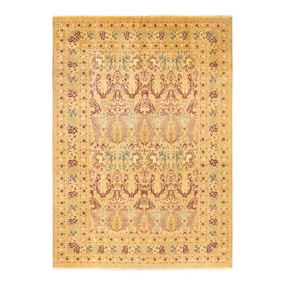 Classic One-of-a-Kind 10' 1" X 14' 2" Hand Knotted Area Rug