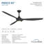 Ventilateur de plafond intelligent 65 po Pierce-116794812-116794808