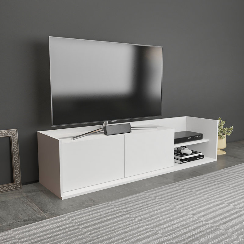 Danyiel TV Stand for TVs up to 48", White