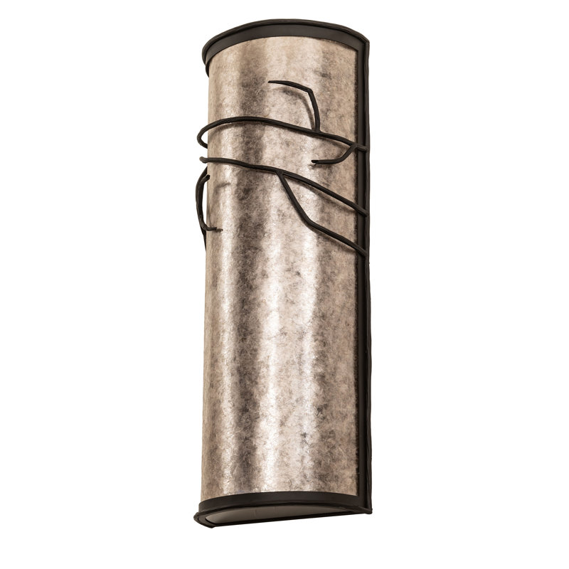 2 - Light Flush Mounted Sconce