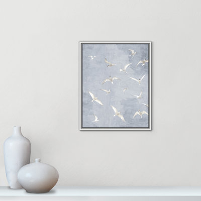 Flight Light Grey Print by Kimberly Allen