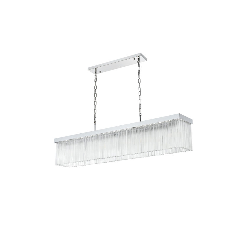 Lustre Lu 49 pouces, Chrome chrome