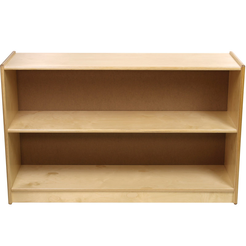 2 Compartment Manufactured Wood Shelving Unit