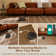 Robot Vacuum And Mop Combo, App/Voice Control, 2 In 1 Robot Vacuum Cleaner, 4000pa Max Power Suction, Scheduled Cleaning, Automatic Recharge, For Pet Hair, Low Carpet, Black