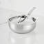 Probond® Luxe 2-quart Polished Professional Clad Stainless Steel Saucier