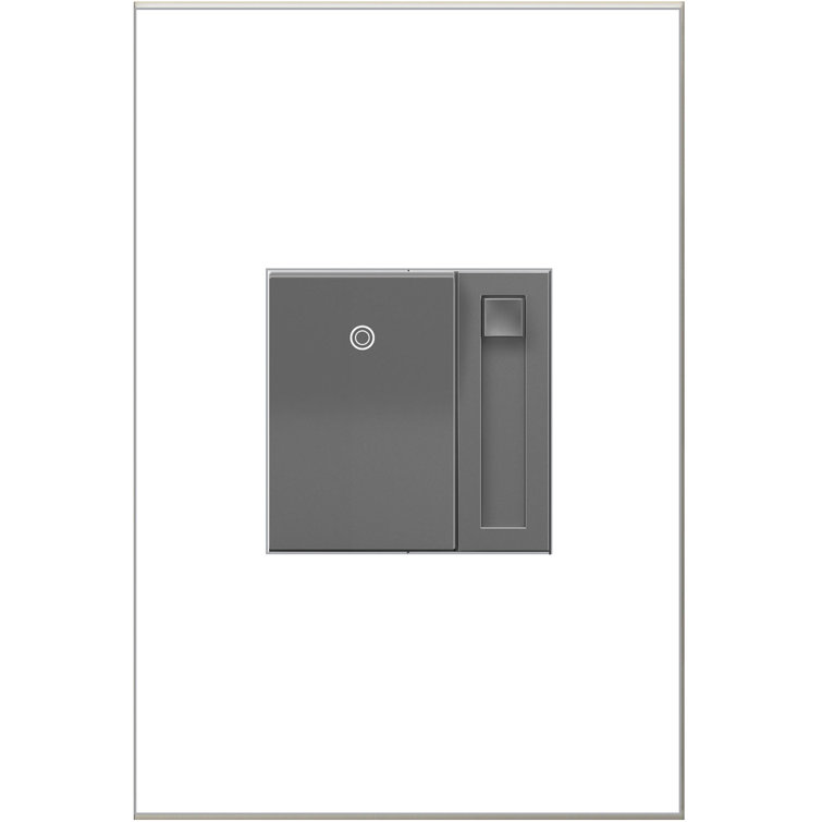 Adorne® Paddle 0-10V Single Pole and 3 Way Dimmer with Microban