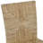 Solid Wood Natural Finish Bar Stool With Handwoven Rope