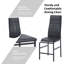 Aireona 45cm H Upholstered Metal Parsons Chair-2106579315-2106579325