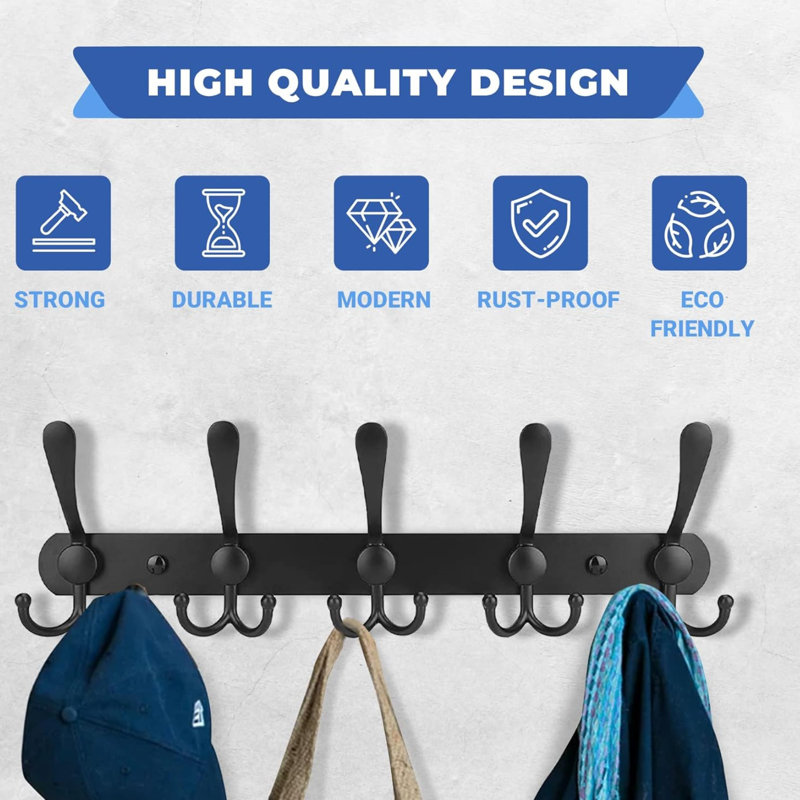 Abbygail Stainless Steel Coat Rack
