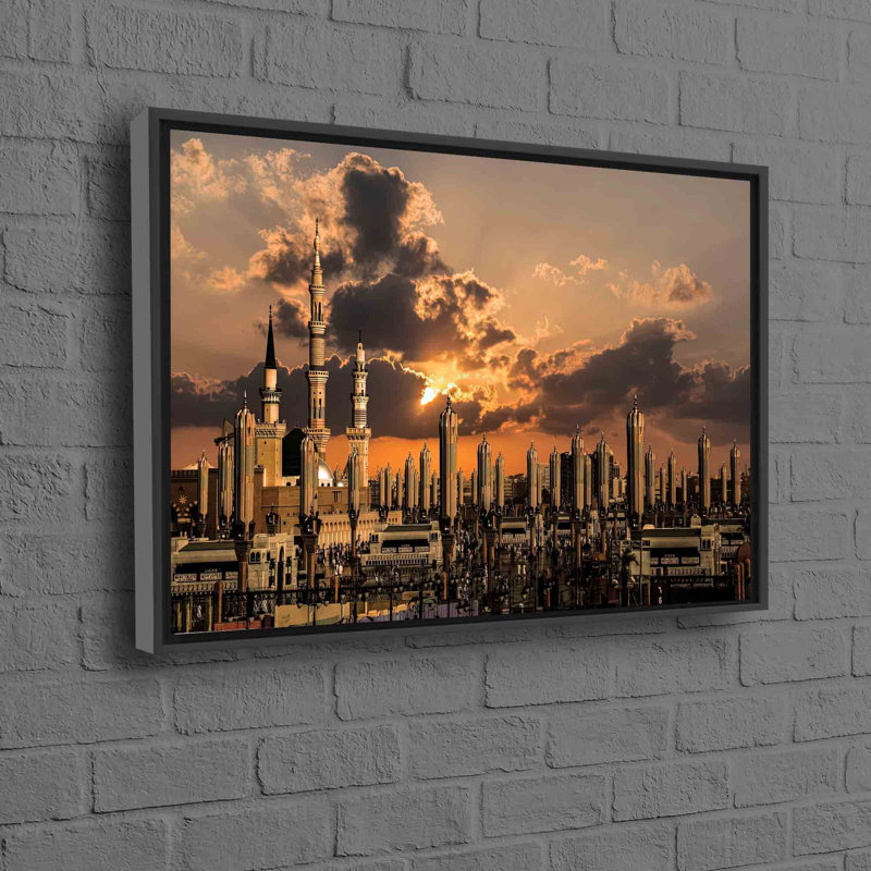 Print on Canvas, Framed Print without Mat, 20 cm H x 30 cm W, Black