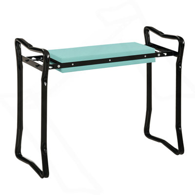 Garden Kneeler and Seat Bench Padded Garden Kneeler and Seat Bench, Padded Foldable Garden Stool, Green