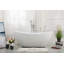 Labrusca 62'' x 28.3'' Soaking Fiberglass Bathtub-813133485