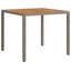 Wicker Outdoor Dining Table , cm W 90cm cm D-129875357-129875356