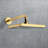 12" Gold Tone Rain Shower Head Square