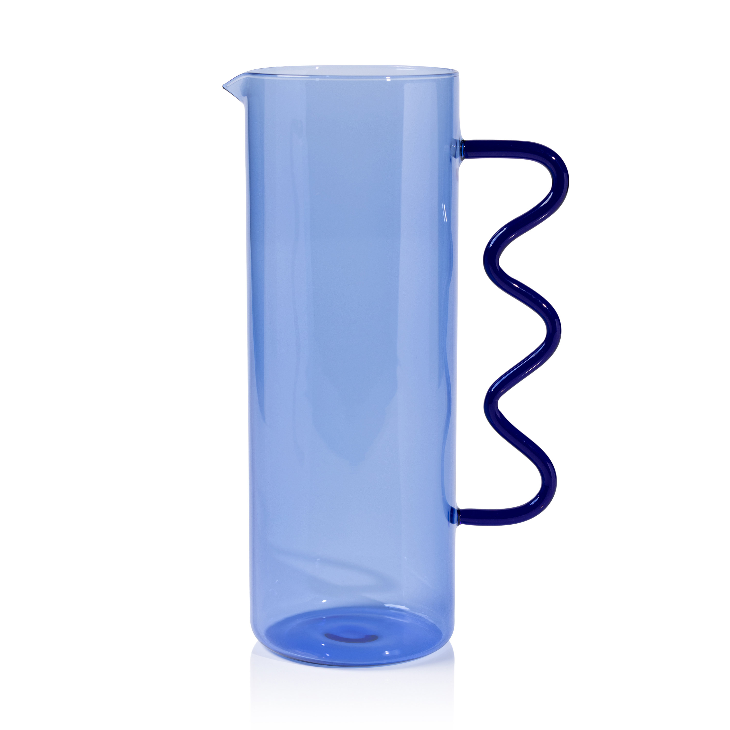 Ivy Bronx Costa de Sol Glass Pitcher & Reviews | AllModern