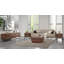 Ensemble de 4 tables de salon Fairmont, meuble télé 70 pouces, 1 table basse carrée, 2 tables d'appoint avec tiroirs pour le salon, centre de divertissement, console de table