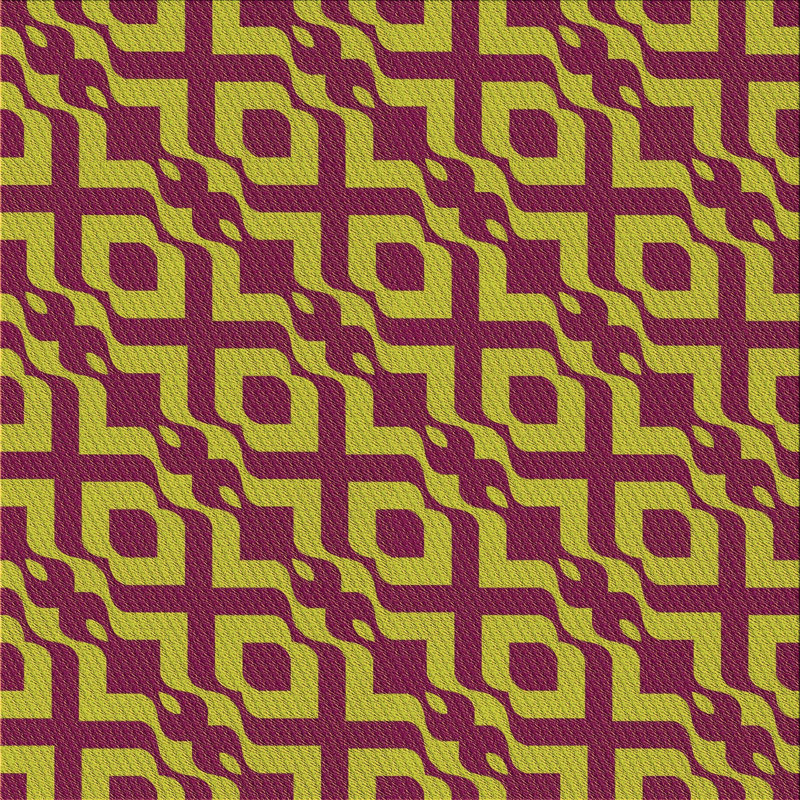 Geometric Indoor Rug, Square 7'