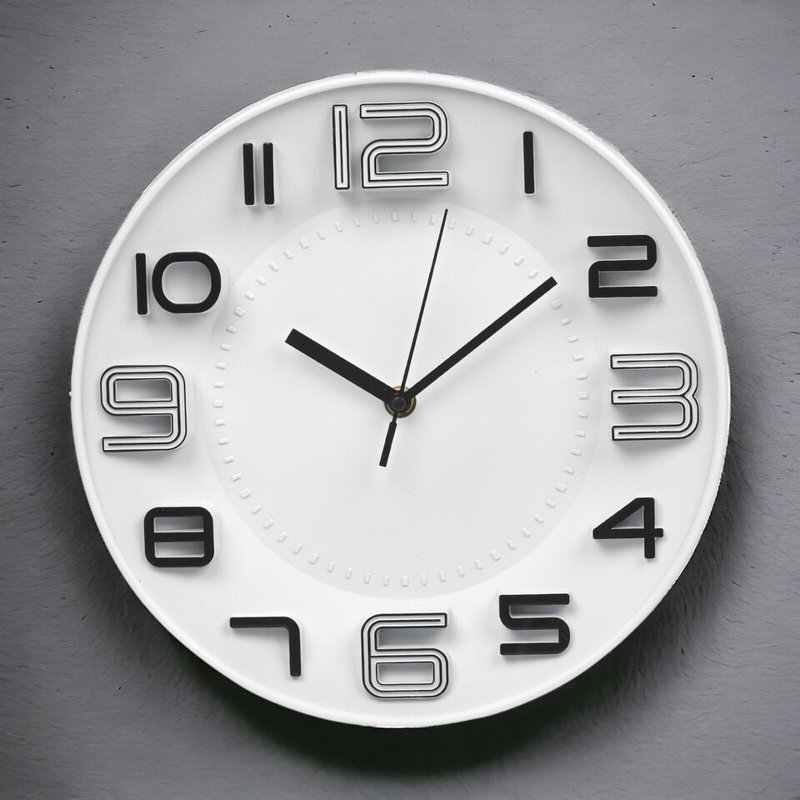 Radelina Wall Clock, White