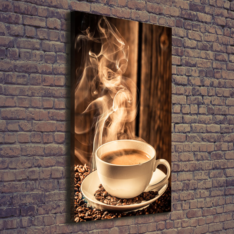 Aromatic Coffee - Wrapped Canvas Print