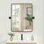 Miroir mural de salle de bain moderne pivotant 24 po x 32 po Kellner