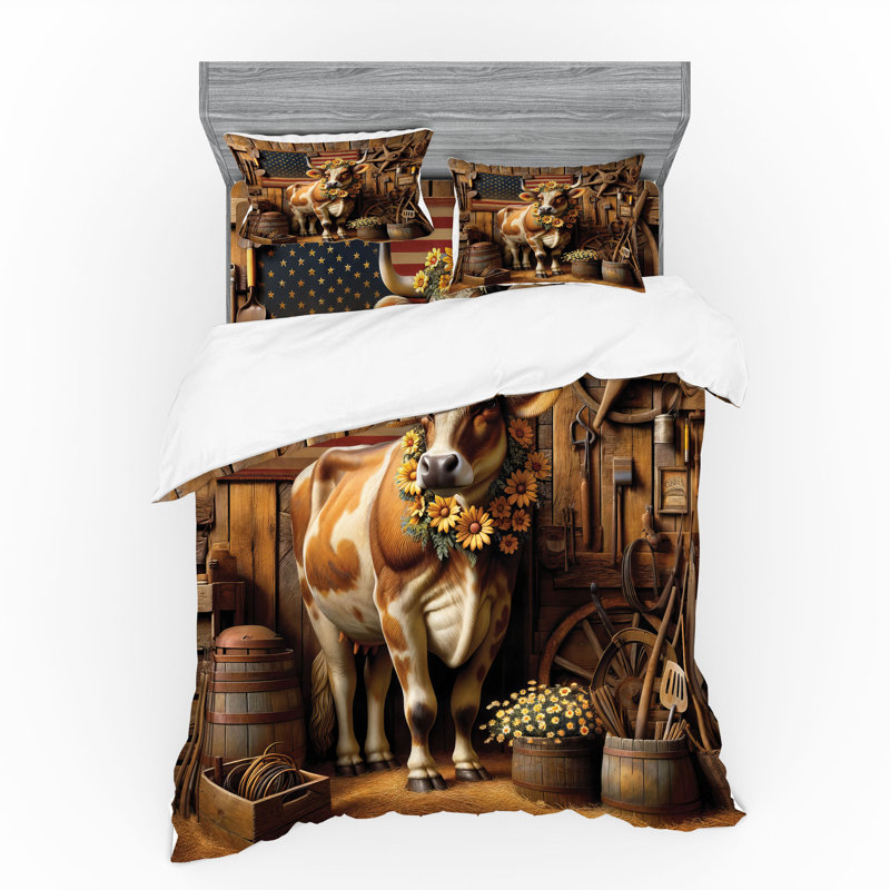 Polyester Duvet Cover, King Duvet Cover + 3 Additional Pieces