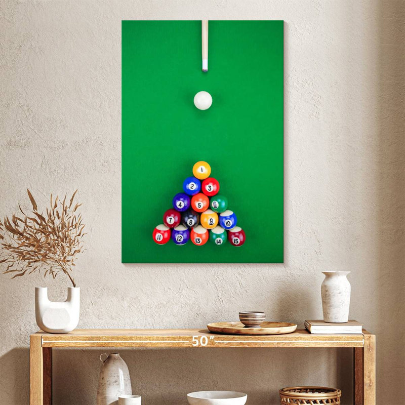 Senne Snooker Pyramid, 39" H x 26" W