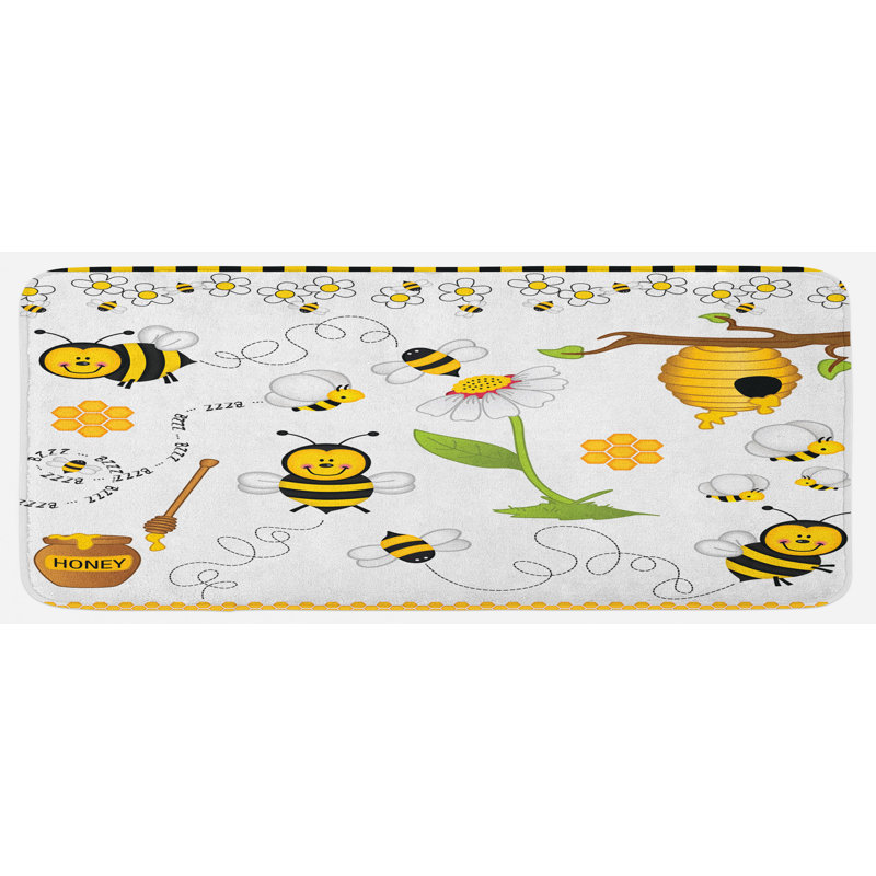 Tapis de cuisine collage